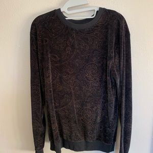 Black and Gold Zara Sweater.